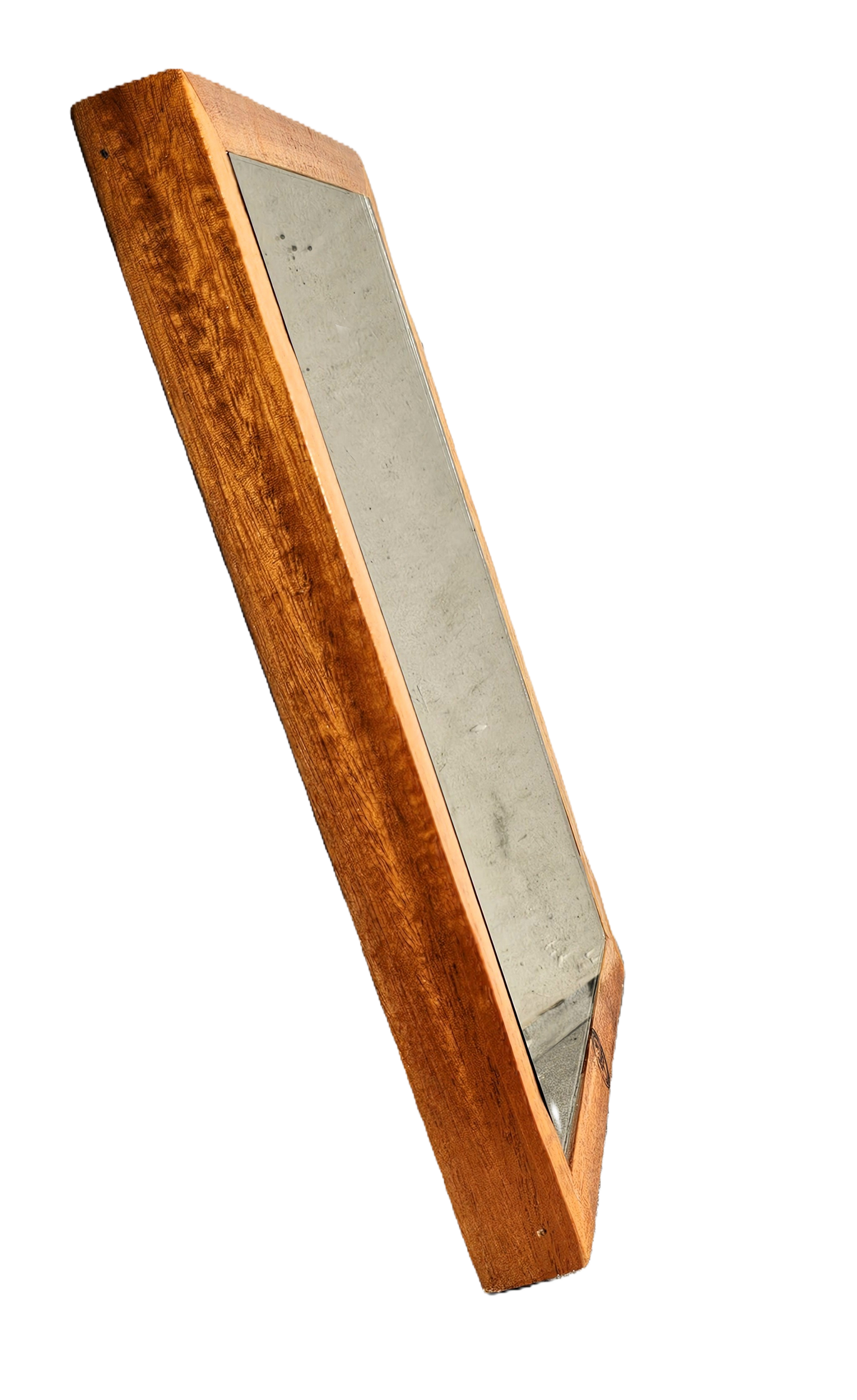 Espejo Mágico Hecho en Caoba LED