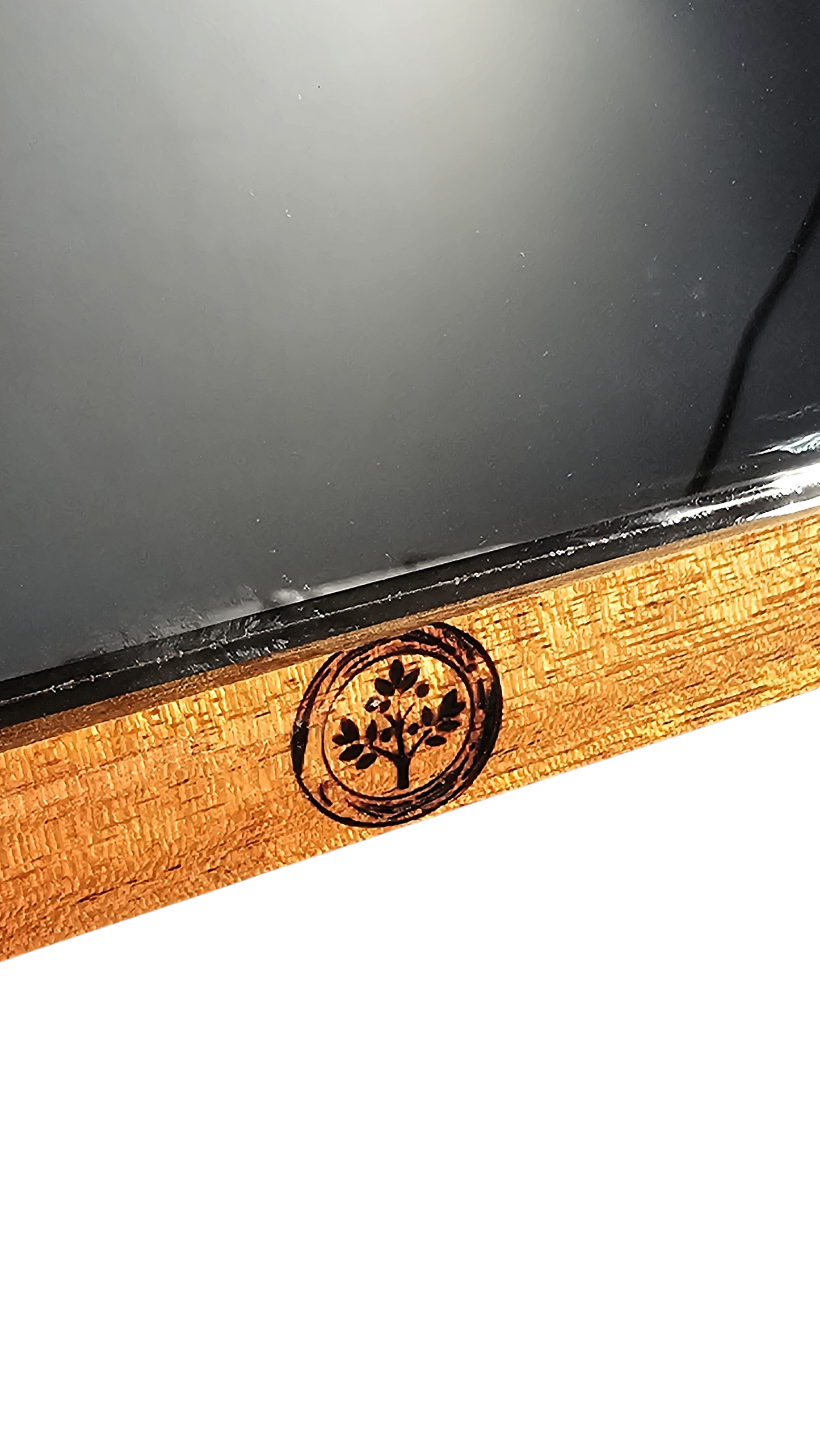 Espejo Mágico Hecho en Caoba LED