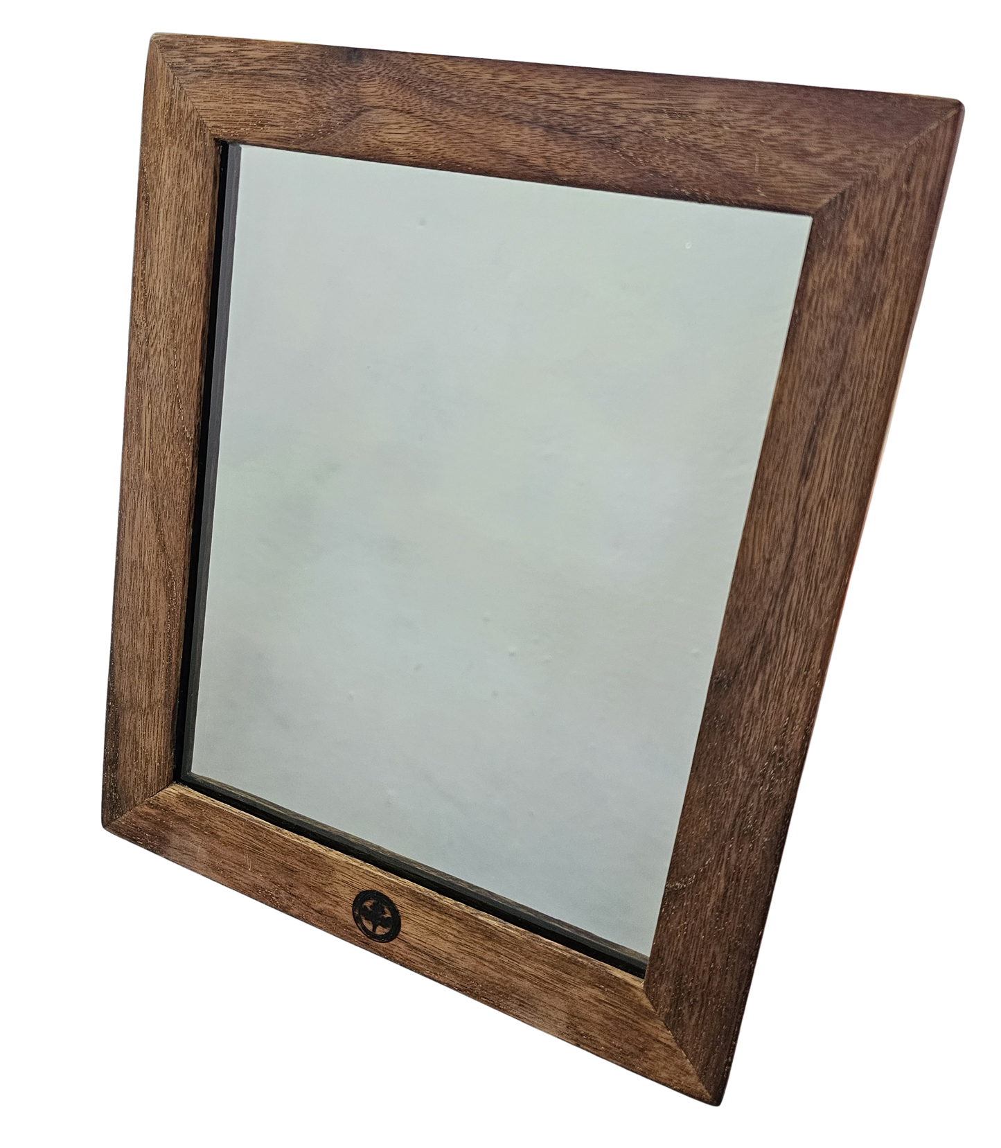 Espejo Mágico Hecho en Nogal LED